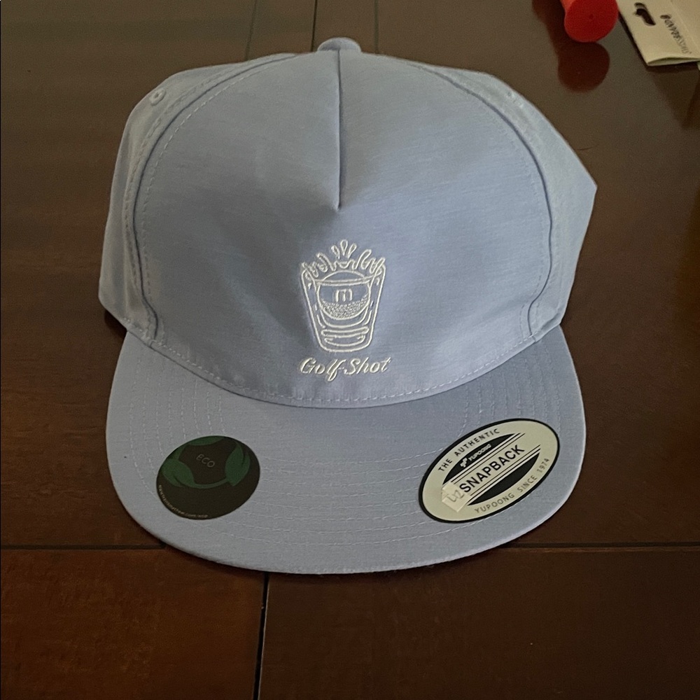 Travis Mathew Light Blue Snapback Hat